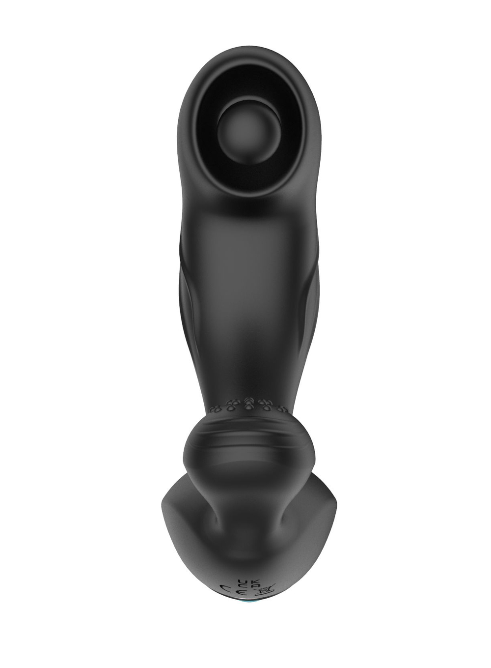 Вибромассажер простаты Secwell с вращающимся шариком, черный