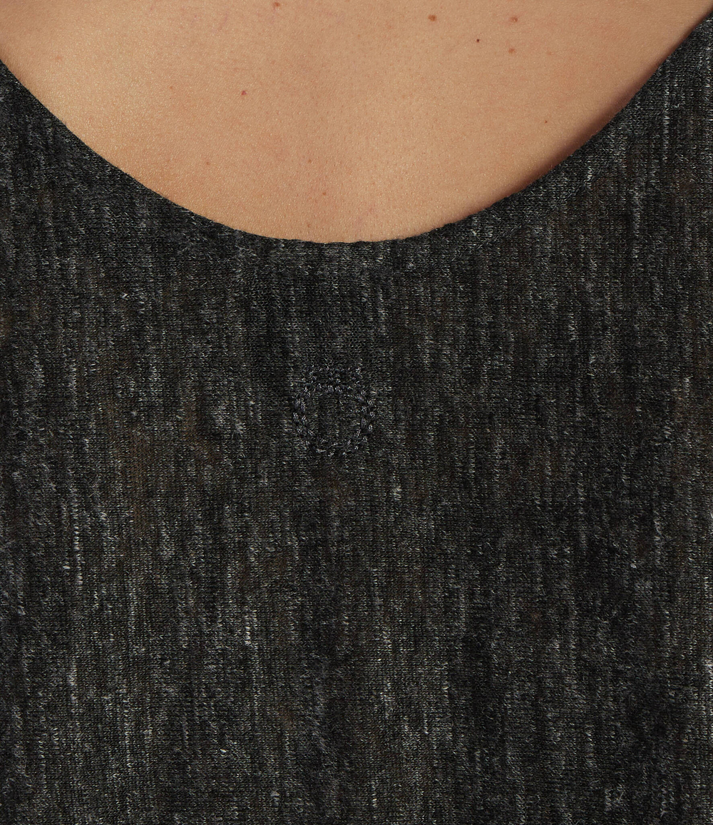 Льняный топ Pinko - черный(103475 A1U9)