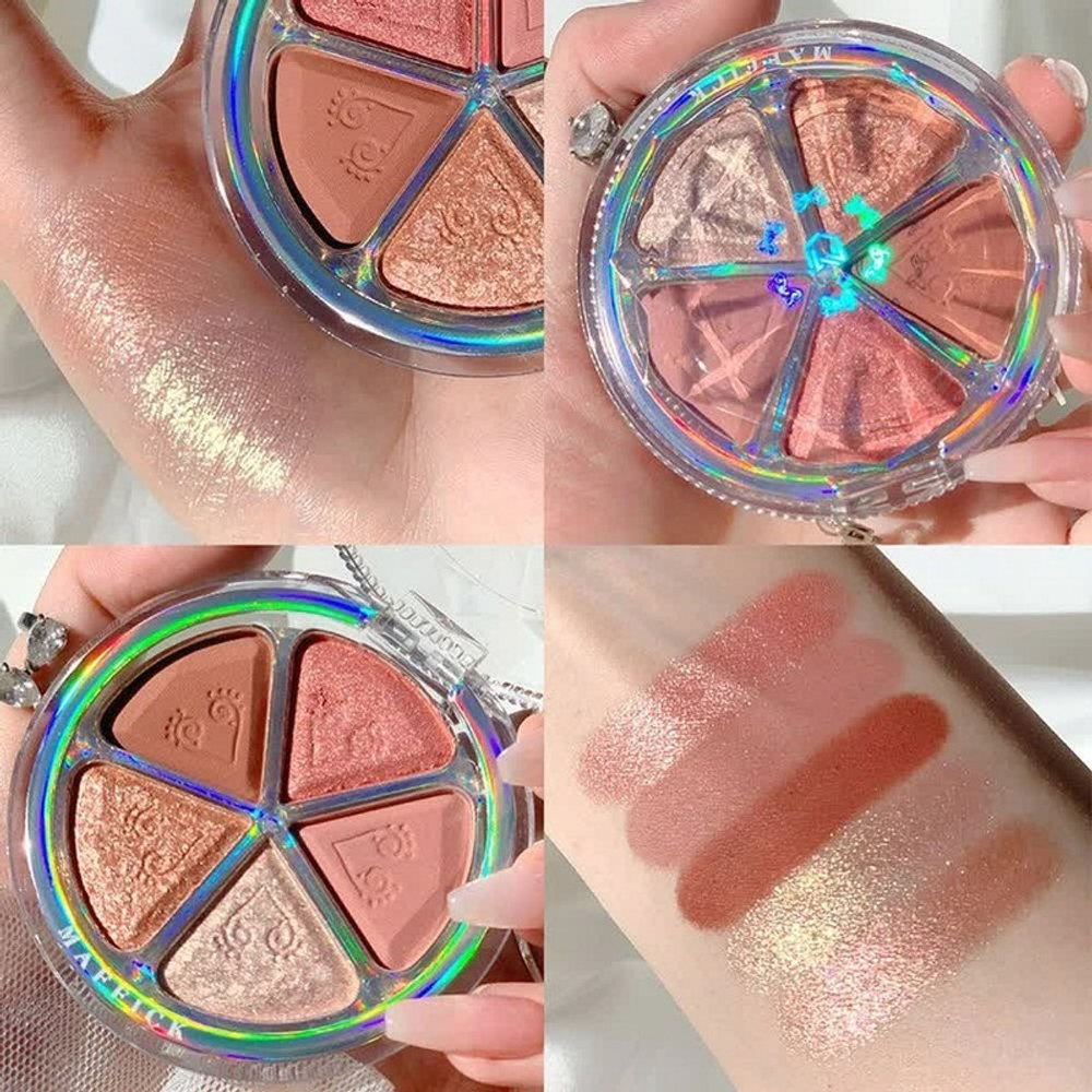 Румяна для лица Dikalu Petals тон 01 5 цветов, 5 г
