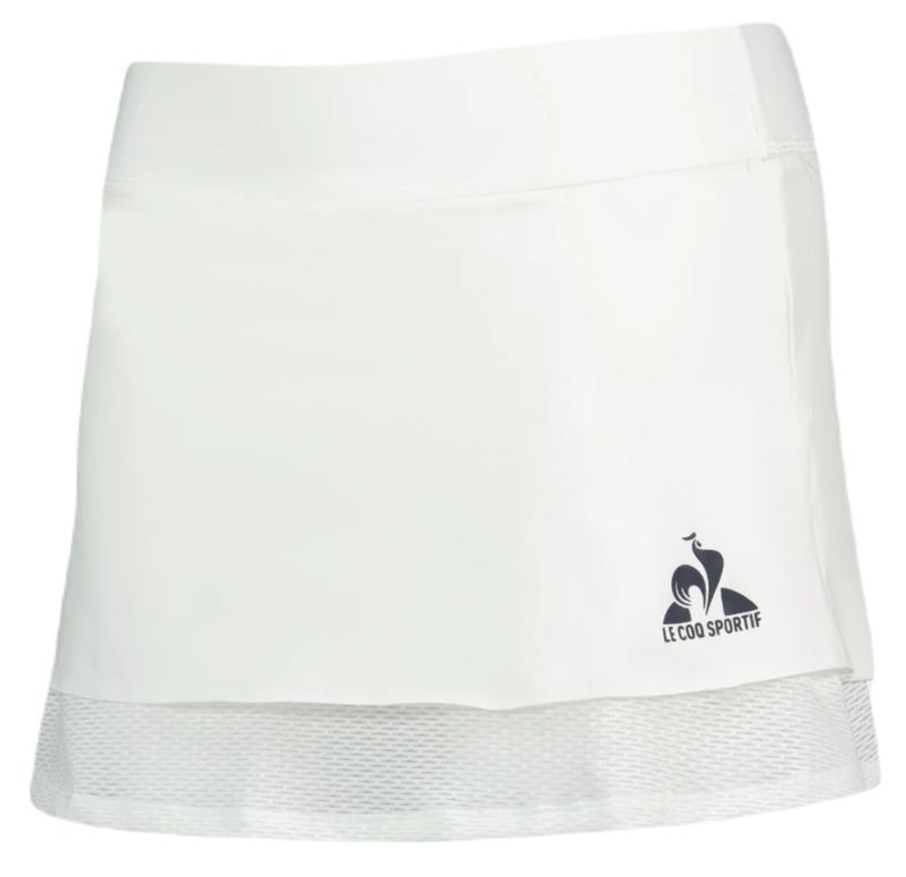 Теннисная юбка Le Coq Sportif Tennis Pro Skirt - белый