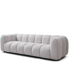Четырехместный диван Marshmallow, 262 см, светло-бежевый