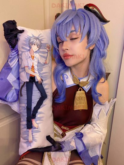 Мини дакимакура Каору Нагиса из Евангелион арт. M0293, 60х20 см