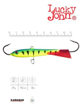 Балансир Lucky John CLASSIC 9 90мм/36RT