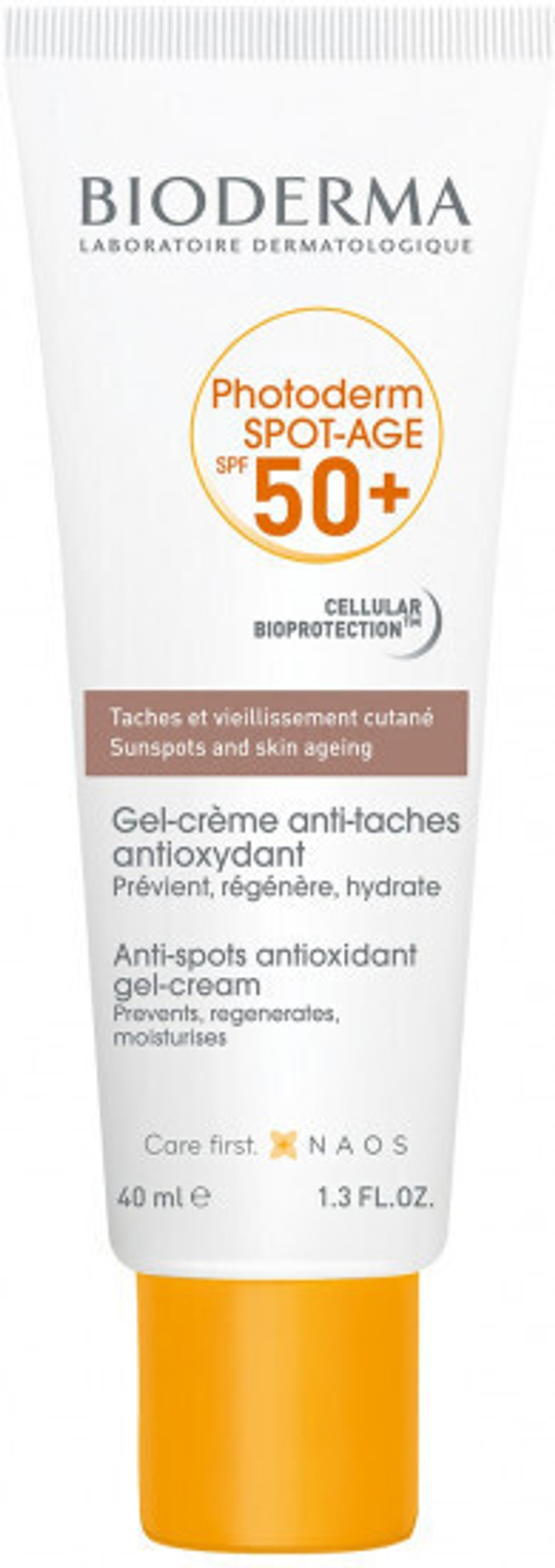 BIODERMA PHOTODERM Spot Age SPF 50+ Антивозрастной осветляющий крем с эффектом лифтинга