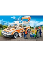 Набор Автомобиль скорой помощи Playmobil 71037 свет звук