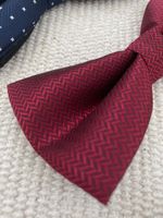 Галстук-бабочка (бордовая)