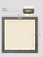 Картина на стену интерьерная на холсте 54*54 см