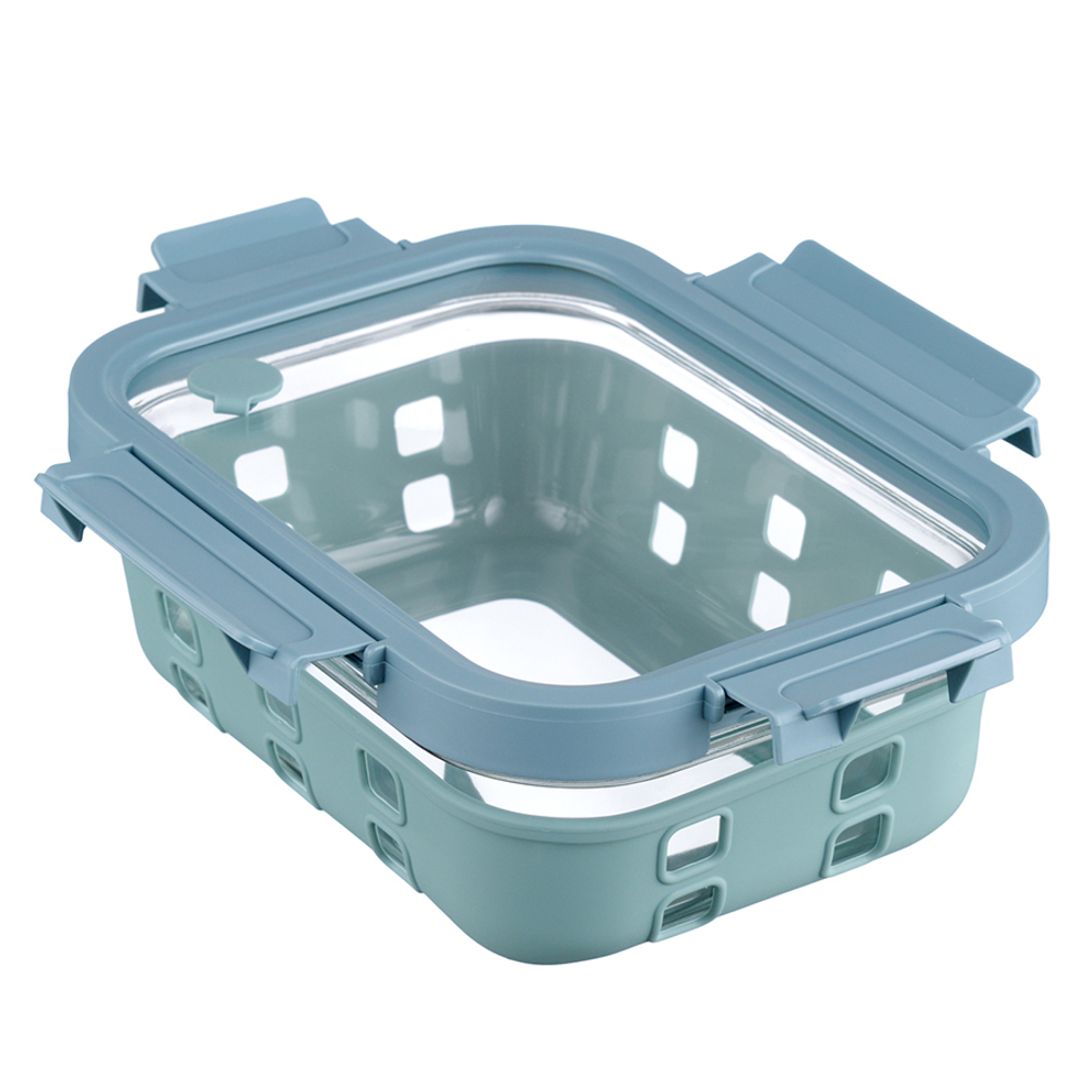 Контейнер для запекания, хранения и переноски продуктов в чехле smart solutions, 1050 мл, синий