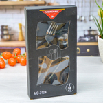 Набор столовых приборов 4 предмета "MercuryHaus" MC-3104