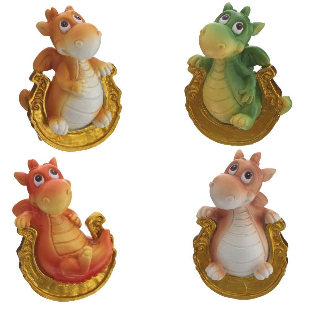 GAEM Фигурка декоративная "Дракон", L5,5 W5 H8 см, 4в.