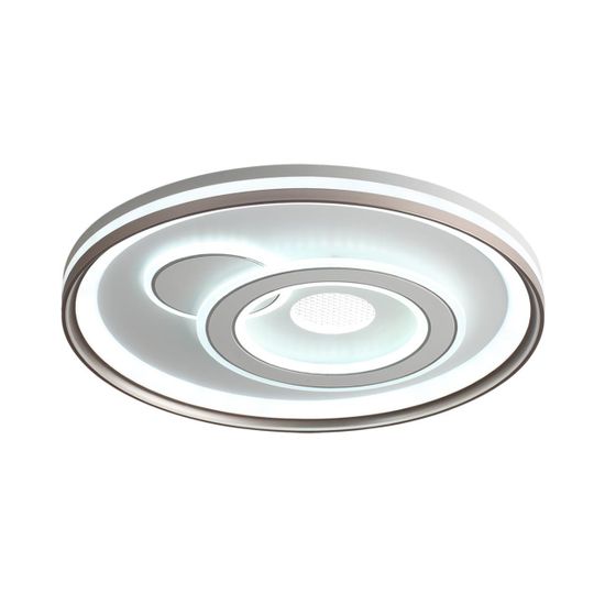 7785/85L PIKO LED SN 078 Светильник металл/белый/бронза LED 85Вт 3000-6500K D490 IP20 пульт ДУ GEMINI