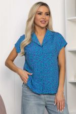 Блуза Мелита (сине-фиолетовая) Б13795-29М LT Collection