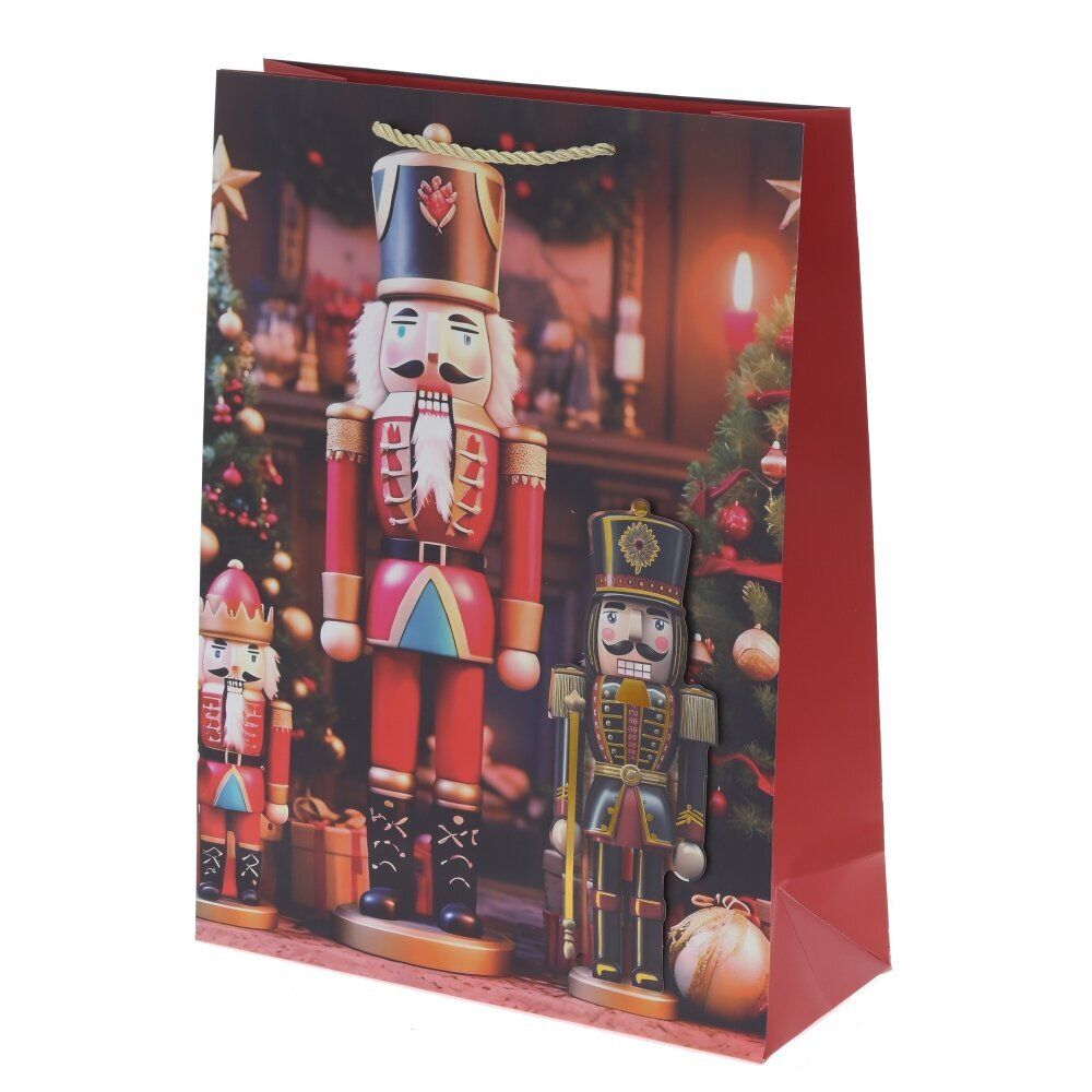 GAEM Пакет подарочный (бумага 210г/м2, блок 12шт), L30 W12 H40 см, 4в.