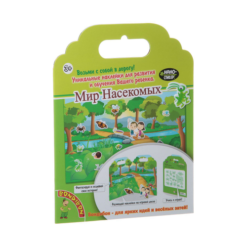Набор наклеек Нано-стикер Мир насекомых