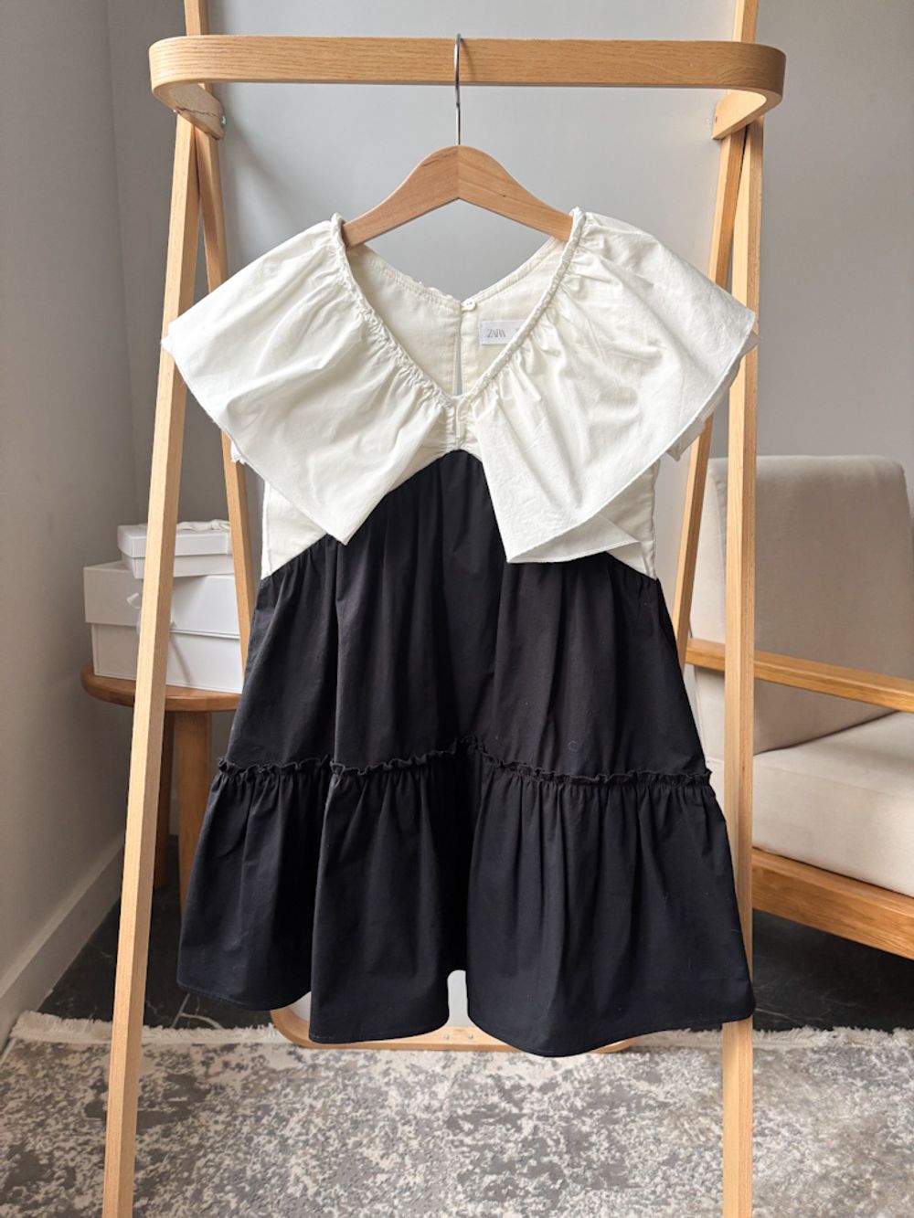 Хлопковое платье Zara, 122