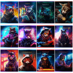 Комплект предметных тетрадей А5 12шт. 48л. "Мир будущего" (BG)