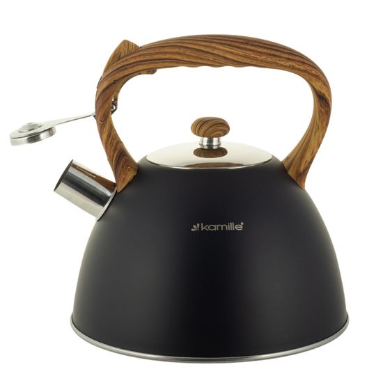 Чайник 3 л. из нержавеющей стали со свистком Kamille KM 0854