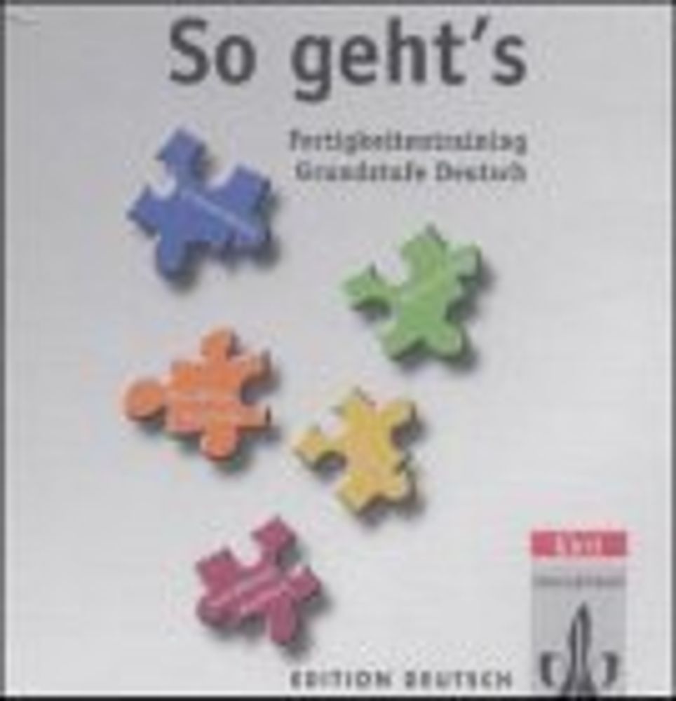 So geht’s–Fertigkeit. CD x2 (Hoertexte)*