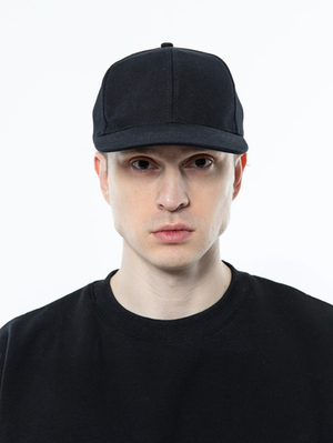 Бейсболка 6 клиньев 330,06 STAN, Хлопок, Черный