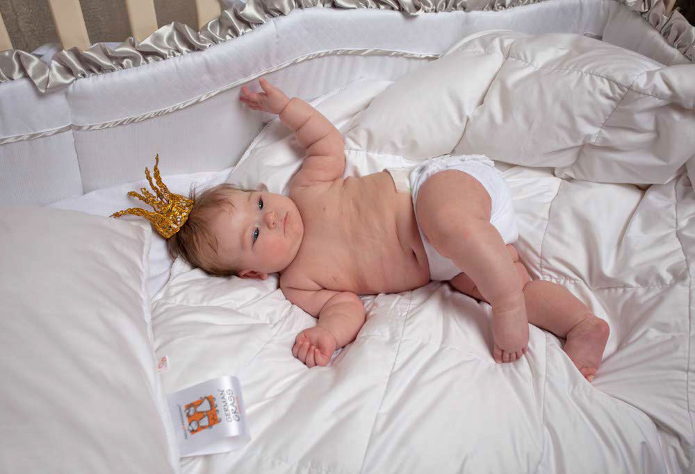 Одеяло детское 100x135, подушка 40x60 и наматрасник 60x120 German Grass Baby 95C Австрия Россия