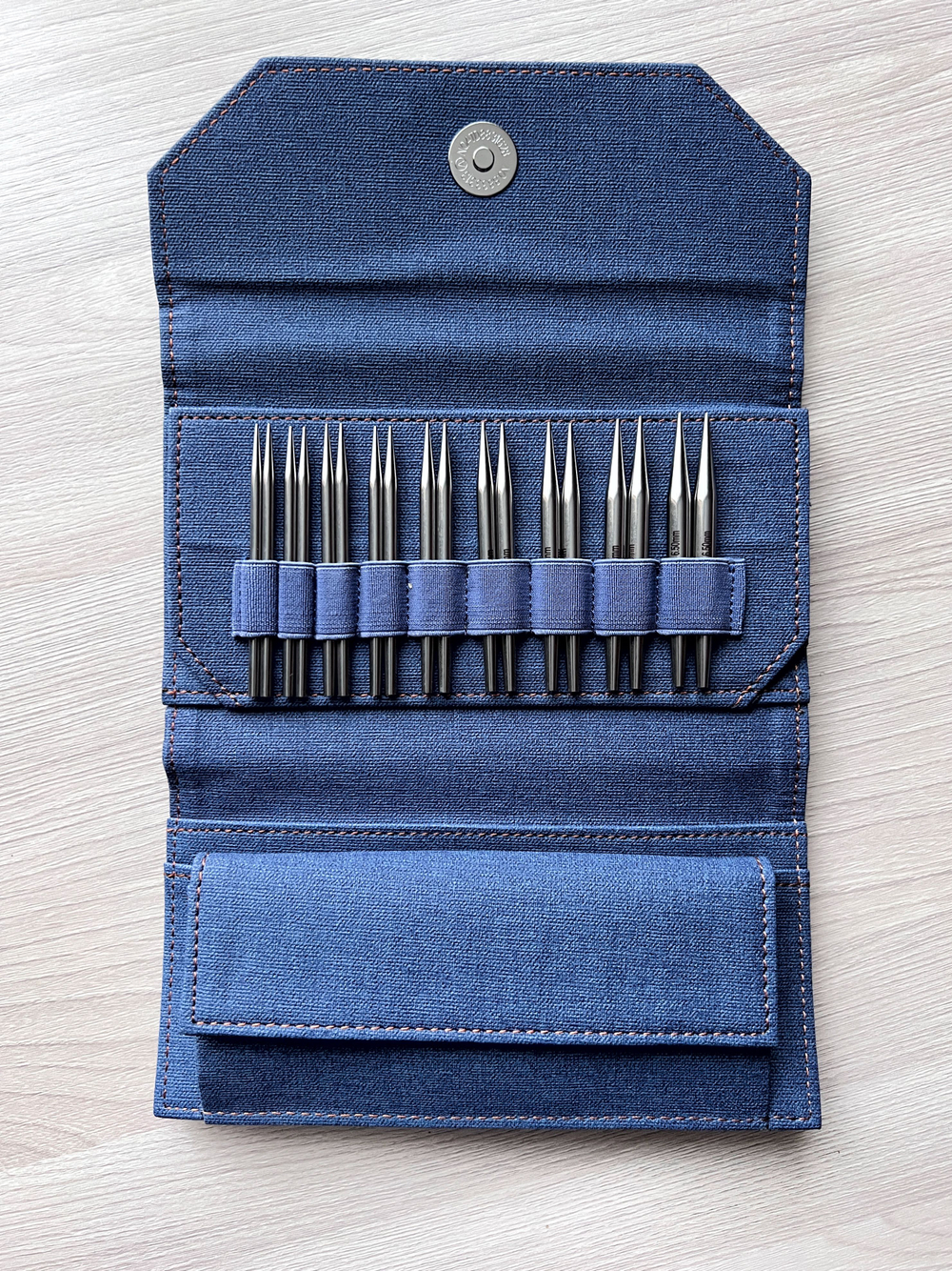 Набор съемных стандартных спиц 12см/5пар Flight Mini Denim Lykke