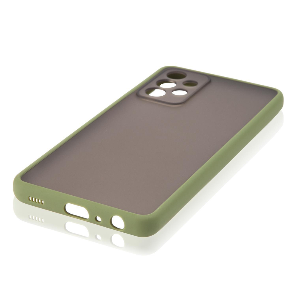 Чехол ROSCO для Samsung Galaxy A52 оптом (арт. SS-A52-ST-TPU-GREEN-ORANGE)