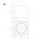 Потолочный светодиодный светильник Arlight SP-Dice-S78x78-10W Warm3000 046632