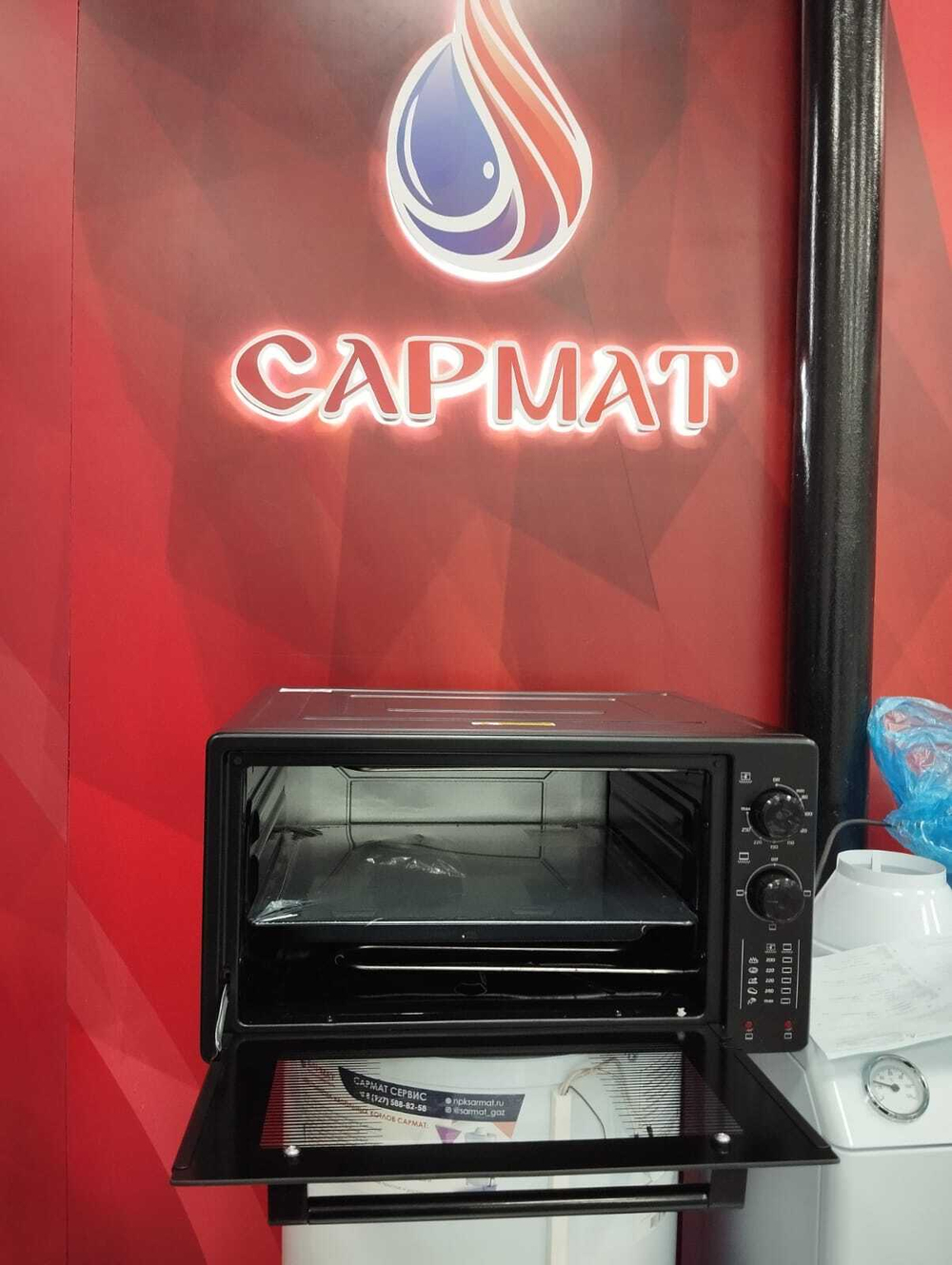 Электрическая мини-печь VESTA MP-V 2332 E черная