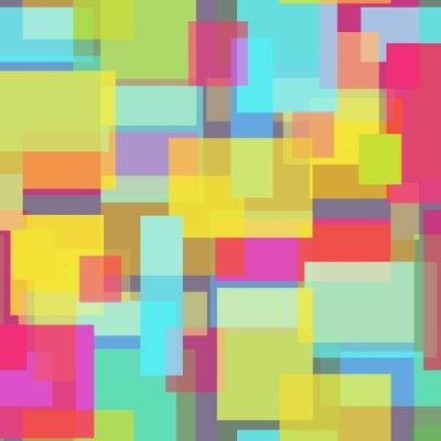 Яркие квадраты