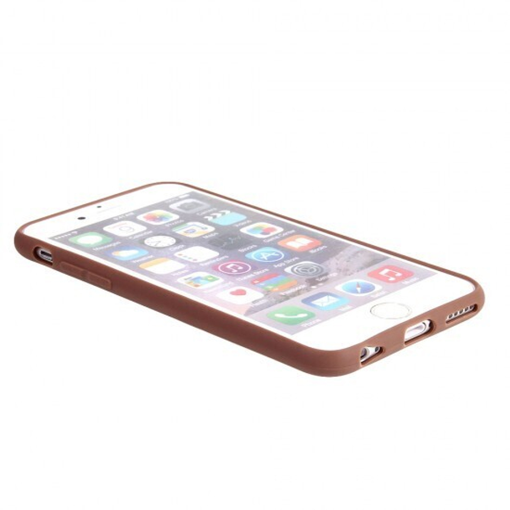 Чехол ТПУ для iPhone 6/6S, 011010 Пыльная роза