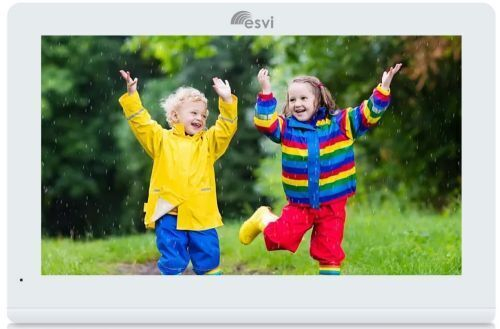 EVJ-73-FHD цветной FHD (1080P), 7 видеодомофон на две вызывные панели, слот microSD