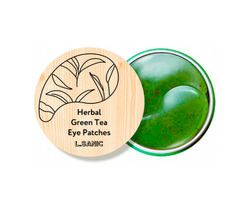 Гидрогелевые патчи с экстрактом зеленого чая - L'SANIC Herbal Green Tea Hydrogel Eye Patches, 60 шт