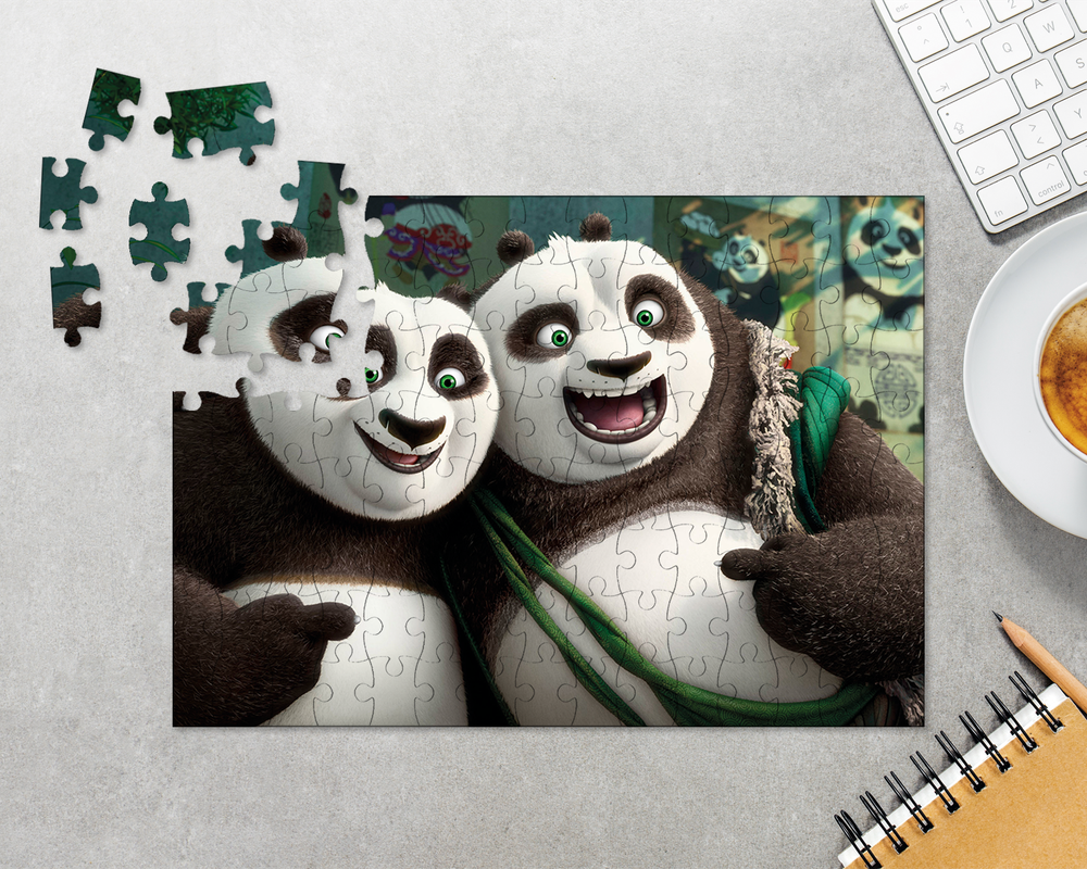 Пазл Встреча С Отцом Кунг Фу Панда Kung Fu Panda