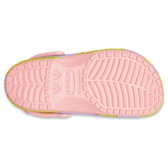 Crocs Classic Clog Сабо Розовый Желтый Унисекс