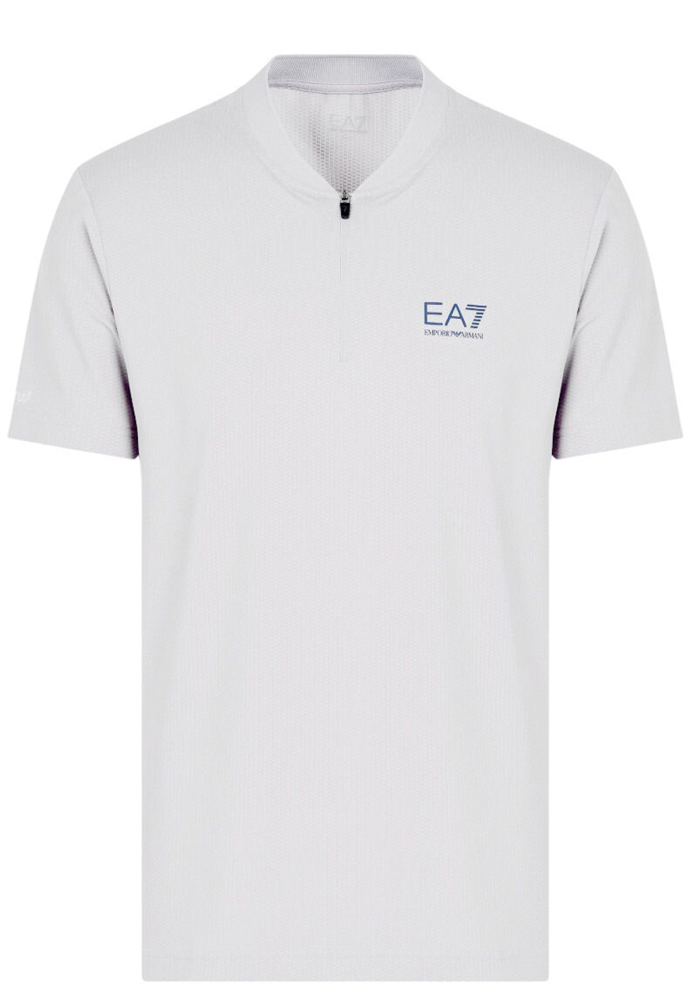 Мужское теннисное поло EA7 Man Jersey - белый