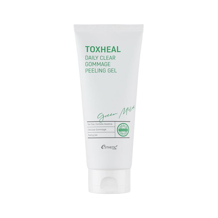 Пилинг-гель для лица Esthetic House Toxheal Daily Clear Gommage Peeling Gel с экстрактом листьев чайного дерева 200 мл