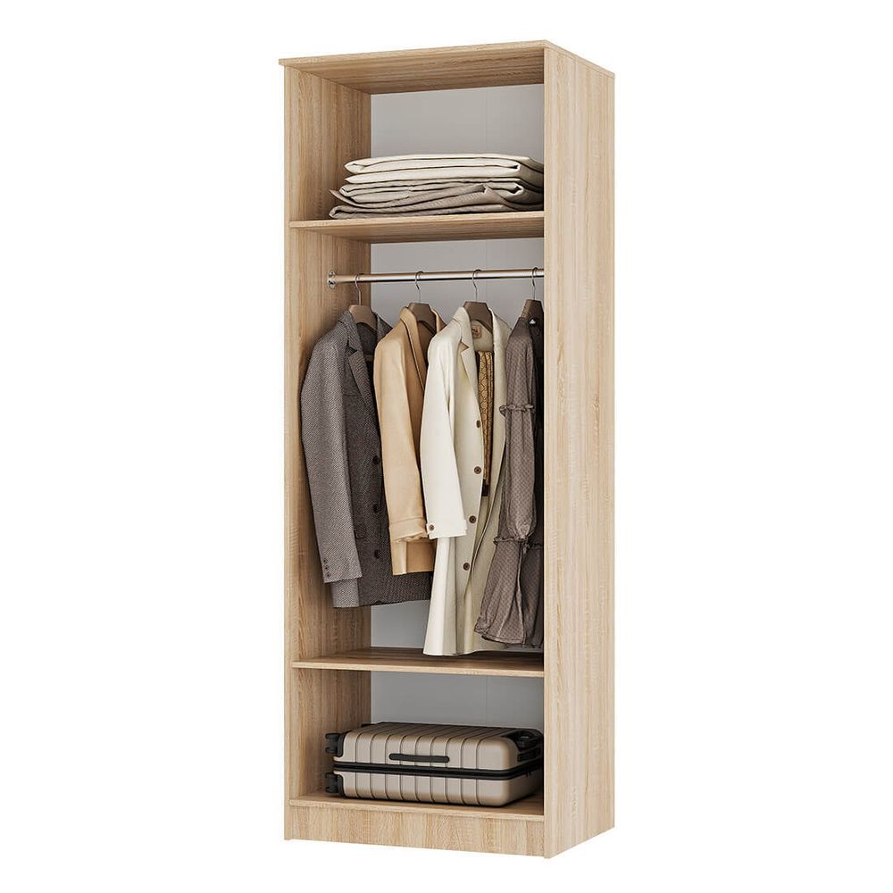 Сакура Шкаф 2-х ств для пл и белья без зеркал