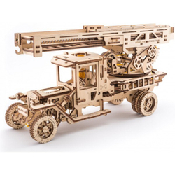 Деревянный механический 3D-конструктор для взрослых "Пожарная лестница" 70022