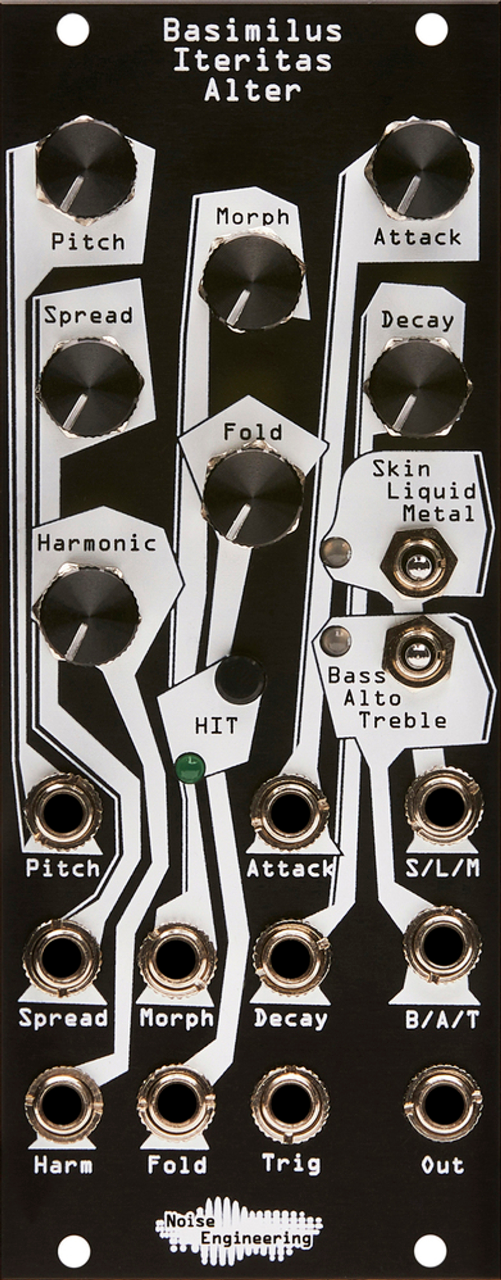 Модульный синтезатор Noise Engineering Basimilus Iteritas Alter Black