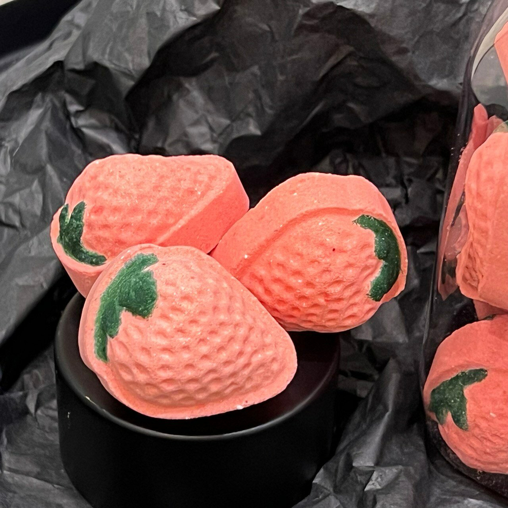 Набор мини-бомб для ванны STRAWBERRY FIELDS, 510 гр