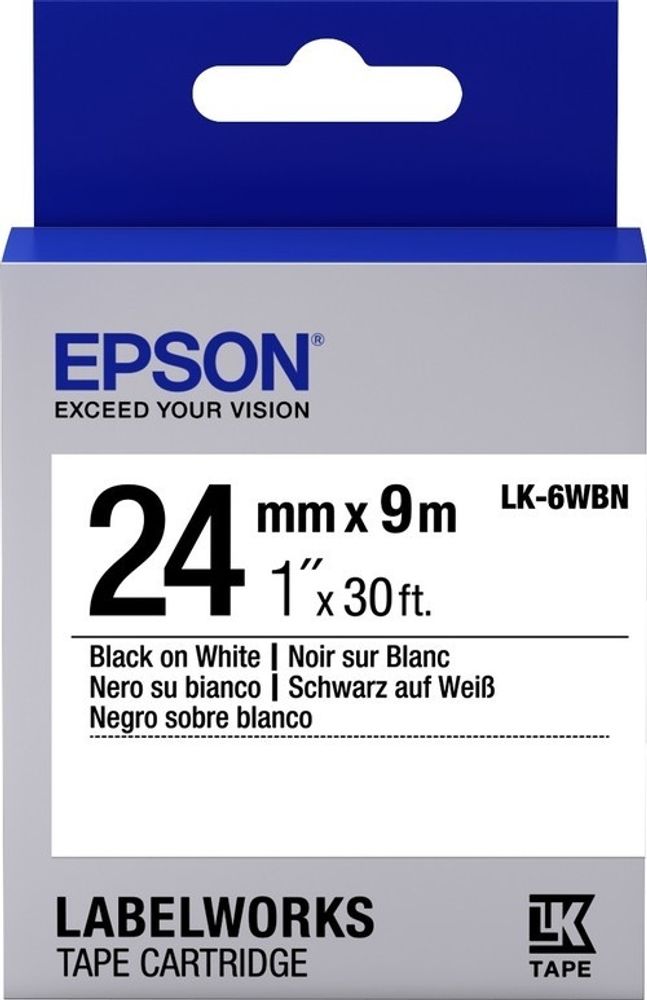 Картриджи Epson LK-6WBN9 C53S656006