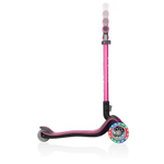 Самокат Globber Elite Deluxe Flash Lights розовый