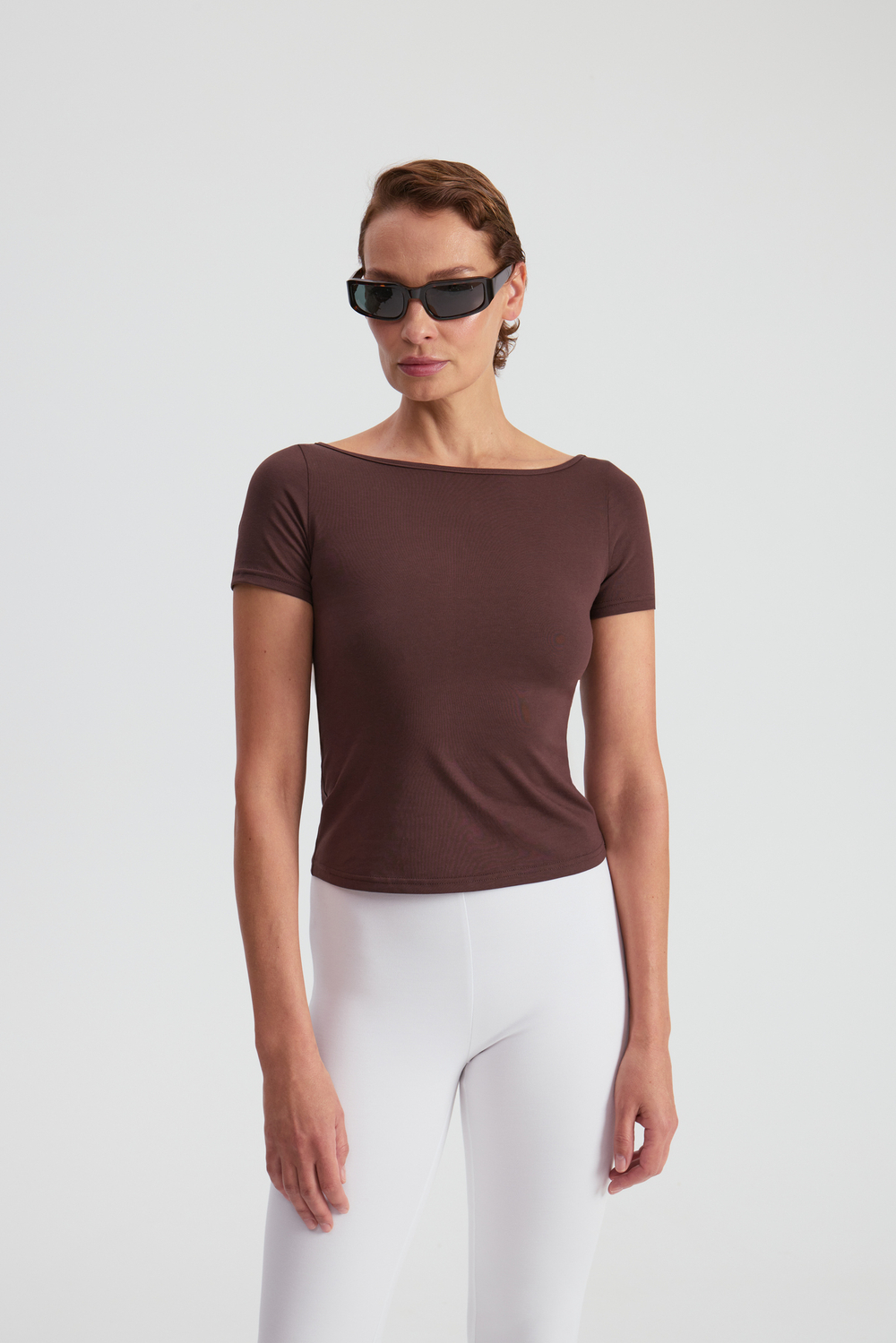 Футболка шоколад