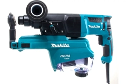 Перфоратор 3-х режимный с системой пылеудаления Makita HR2652