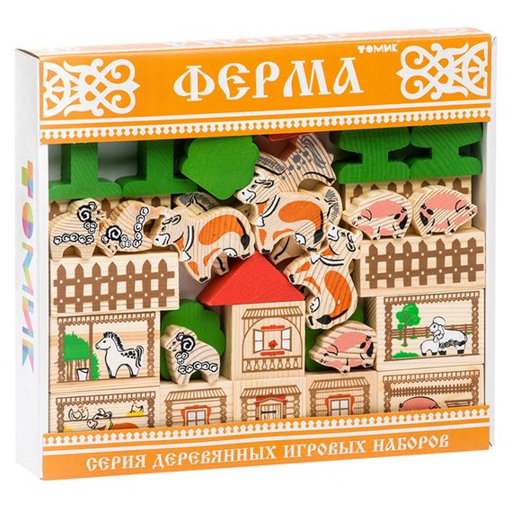 Конструктор &quot;Ферма&quot; (42 детали)
