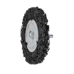 Щетка дисковая 100 мм для дрели, проволока пористый полимер-абразив Yoko