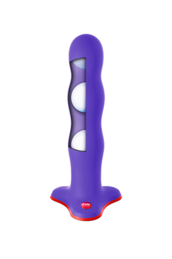 Фаллоимитатор Fun Factory STUBS BOUNCER, силикон, фиолетовый, 18,5см