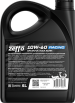 Синтетическое моторное масло 10W-60 SN/CF