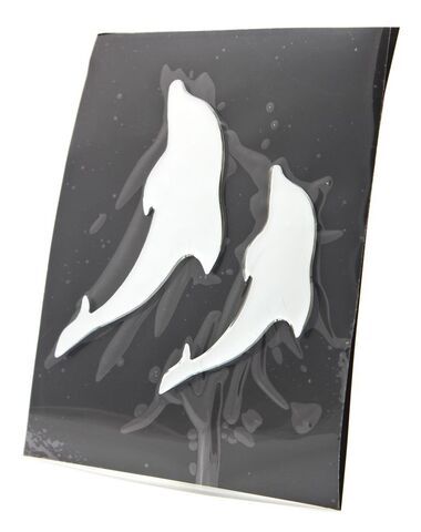 Наклейка 3DS08251 (Дельфины) 16x20cm KING