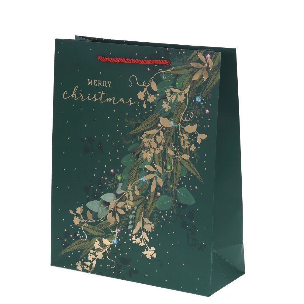 GAEM Пакет подарочный (бумага 210г/м2, блок 12шт), L26 W10 H32 см, 4в.